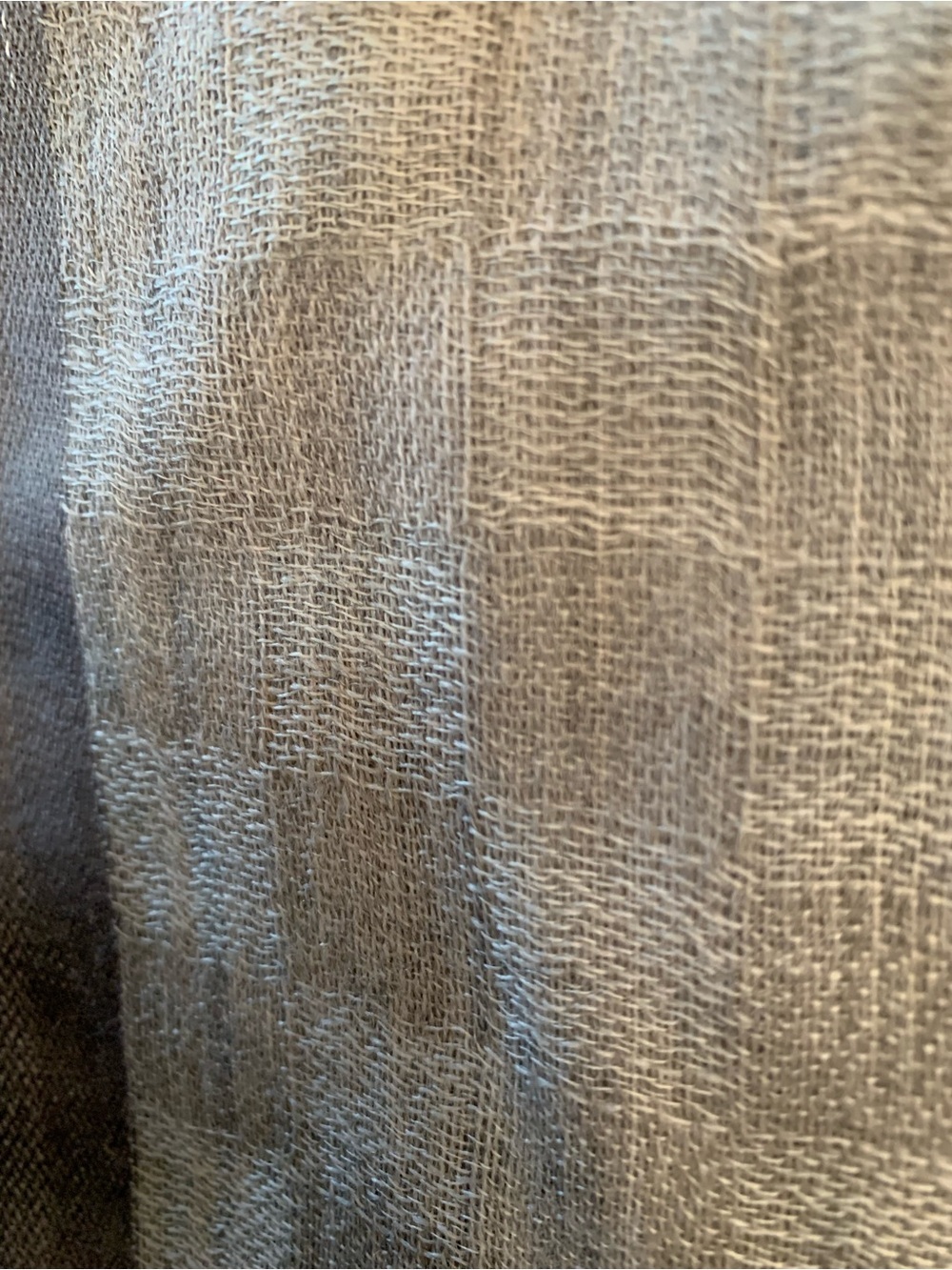 Pashmina’s n silk  soft light weight grey Checker Scarf with grey Stripe